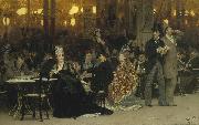 A Parisian Cafe Ilya Repin